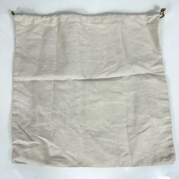 MICHAEL KORS Sleeper BAG OR dust bag PROTECTOR BAG drawstring canvas bag BROWN - Picture 4 of 5